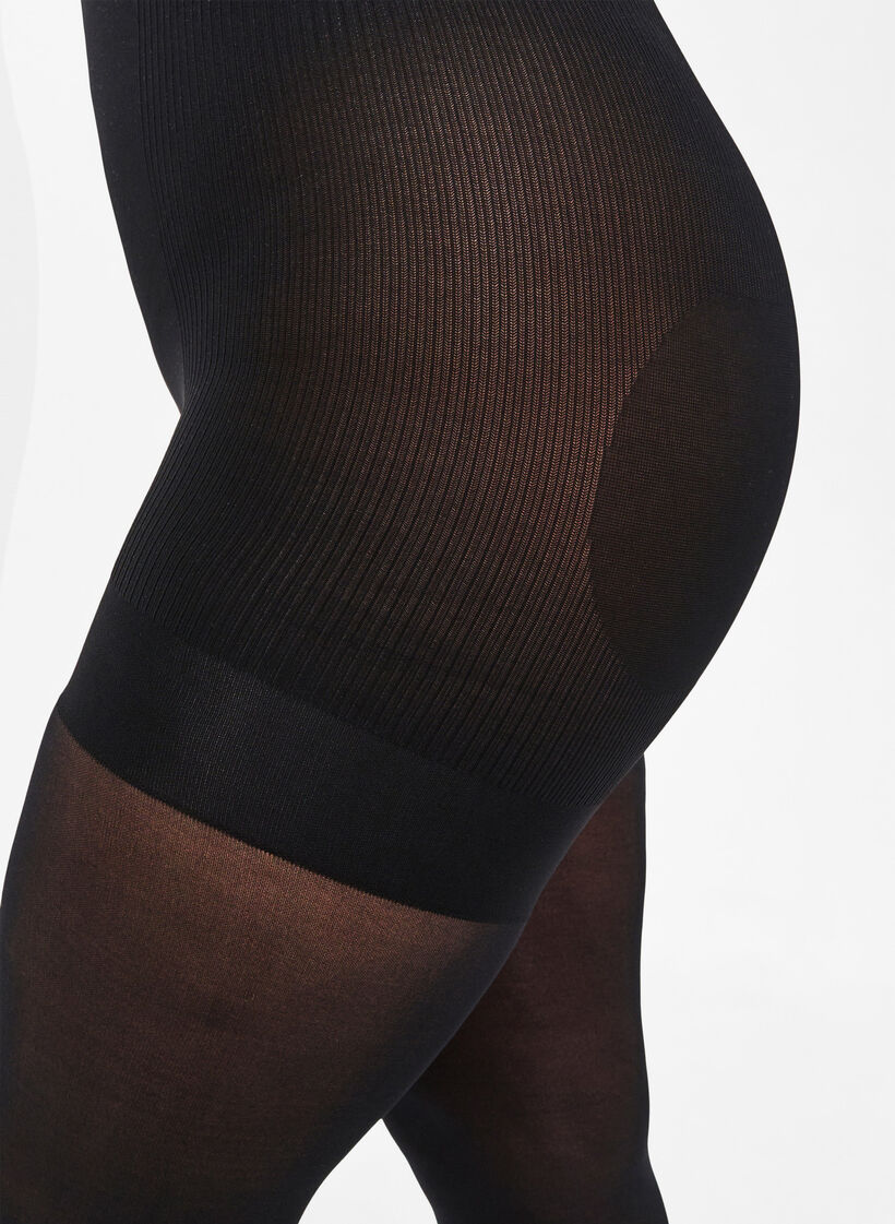 Tights in 40 denier with push-up effect., Black, Model image number 2