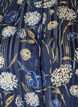 Patterned shirt with a stand-up collar and 3/4-sleeves, Blue, Packshot image number 2