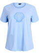 FLASH - T-shirt with motif, Light Blue, Packshot image number 0