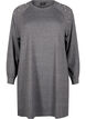 Long-sleeved dress with pearls, Dark Grey, Packshot image number 0