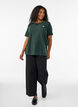 T-shirt with motif, Green, Model image number 1