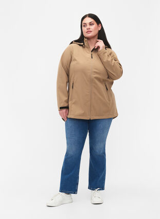 	 Softshell jacket with detachable hood, Amphora, Model image number 2