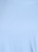 Basic cotton T-shirt with round neck, Blue, Packshot image number 2