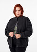 Wool-look bomber jacket with pockets, Dark Grey Melange, Model image number 0