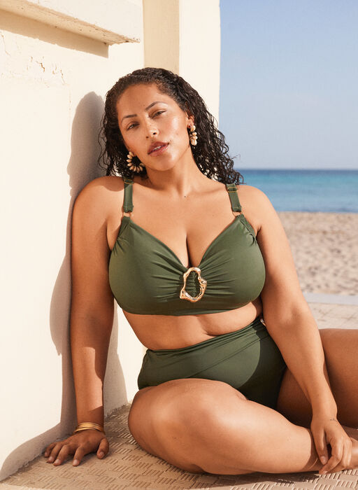 Costume Intero Tankini Donna Plus Size, Vita Alta, Shorts Da Spiaggia, S-3XL - Foto 2
