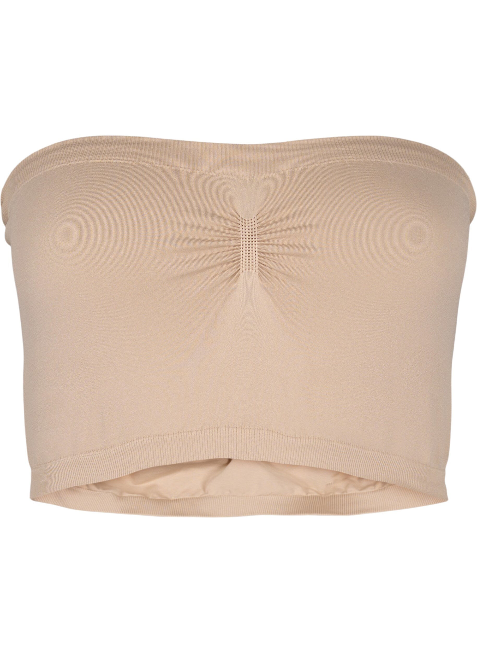 ZizzifashionTube bra, Beige, Packshot image number 0