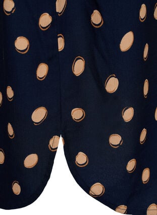 FLASH - Shirt dress with print, Blue Double Dot, Packshot image number 4