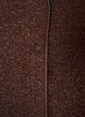 Fleece vest with press buttons and side pockets, Brown, Packshot image number 2
