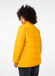 Short puffer jacket with pockets, Yellow, Model image number 2