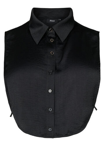 Loose shirt collar, Black, Packshot image number 0