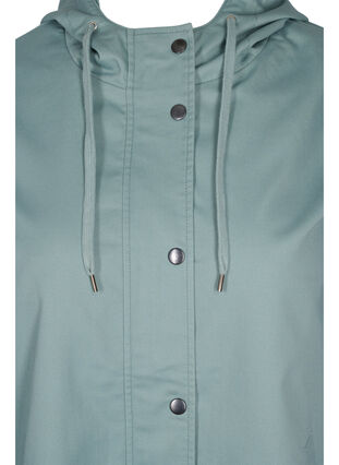 Parka jacket with hood and welt pockets, Chinois Green, Packshot image number 2