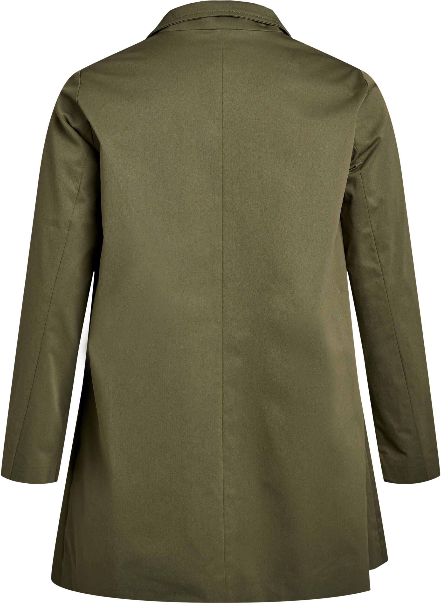 Zizzifashion Water-repellent spring jacket with an A-line cut, Green, Packshot image number 1