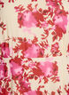 Floral chiffon dress with ruffle details and a V-neck, Pink, Packshot image number 2