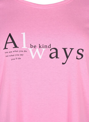 FLASH - T-shirt with motif, Begonia Pink Always, Packshot image number 2