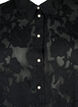 Jacquard shirt with pearl buttons, Black, Packshot image number 2