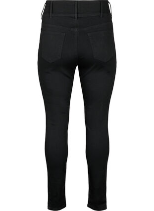 Super slim Bea jeans with extra high waist, Black, Packshot image number 1