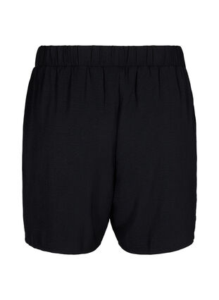 Shorts with pockets and elastic waistband, Black, Packshot image number 1