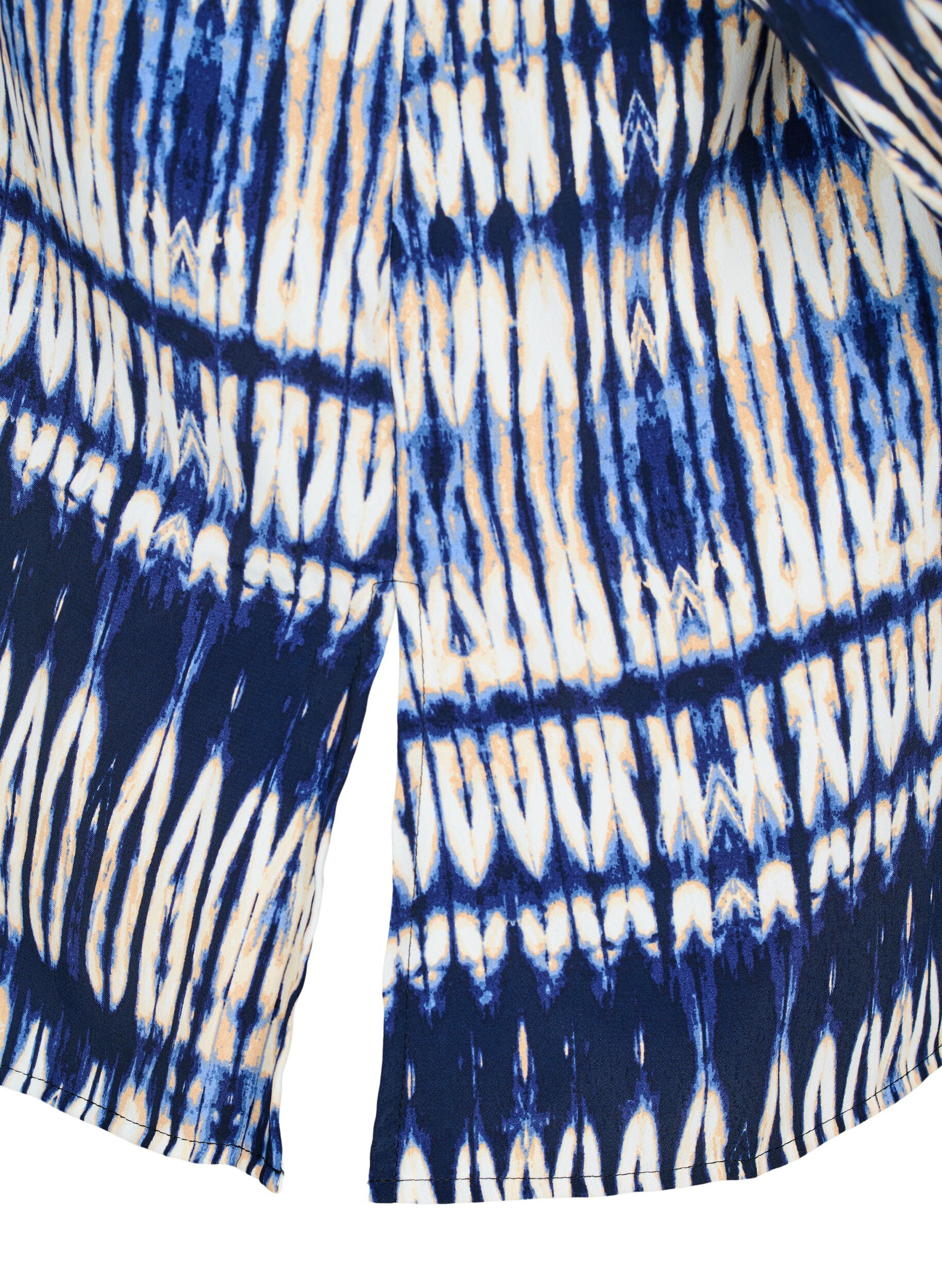 Zizzifashion Patterned shirt, Blue, Packshot image number 3