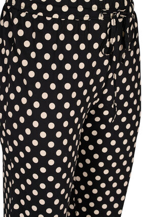 Pyjama bottoms , Black W. Angora Dot, Packshot image number 2