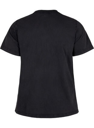 Organic cotton T-shirt with eagle motif, Grey Free Souls, Packshot image number 1