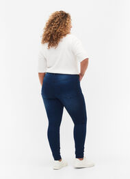 Super slim Amy jeans with high waist, Blue Denim, Model