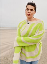 Pullover knit, , Model