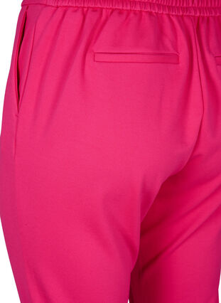 Cropped trousers with pockets, Raspberry Sorbet, Packshot image number 3