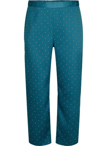 Printed pajama pants, Balsam AOP, Packshot image number 0