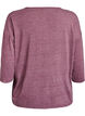 Jersey blouse with 3/4 sleeves, Red, Packshot image number 1