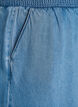 Wide-leg Lyocell trousers with a denim look, Light Blue, Packshot image number 2