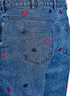 Mille mom fit jeans with embroidery, Blue, Packshot image number 3