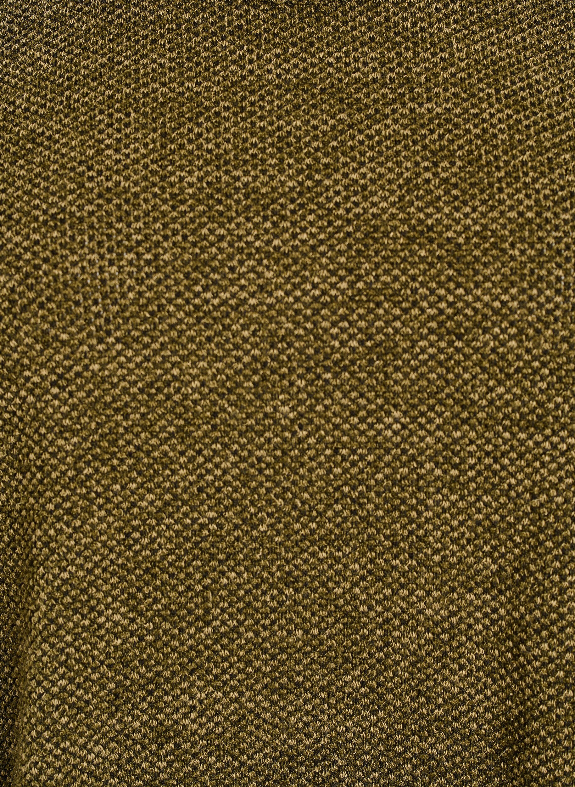 Zizzifashion Long-sleeved blouse with texture, Green, Packshot image number 2