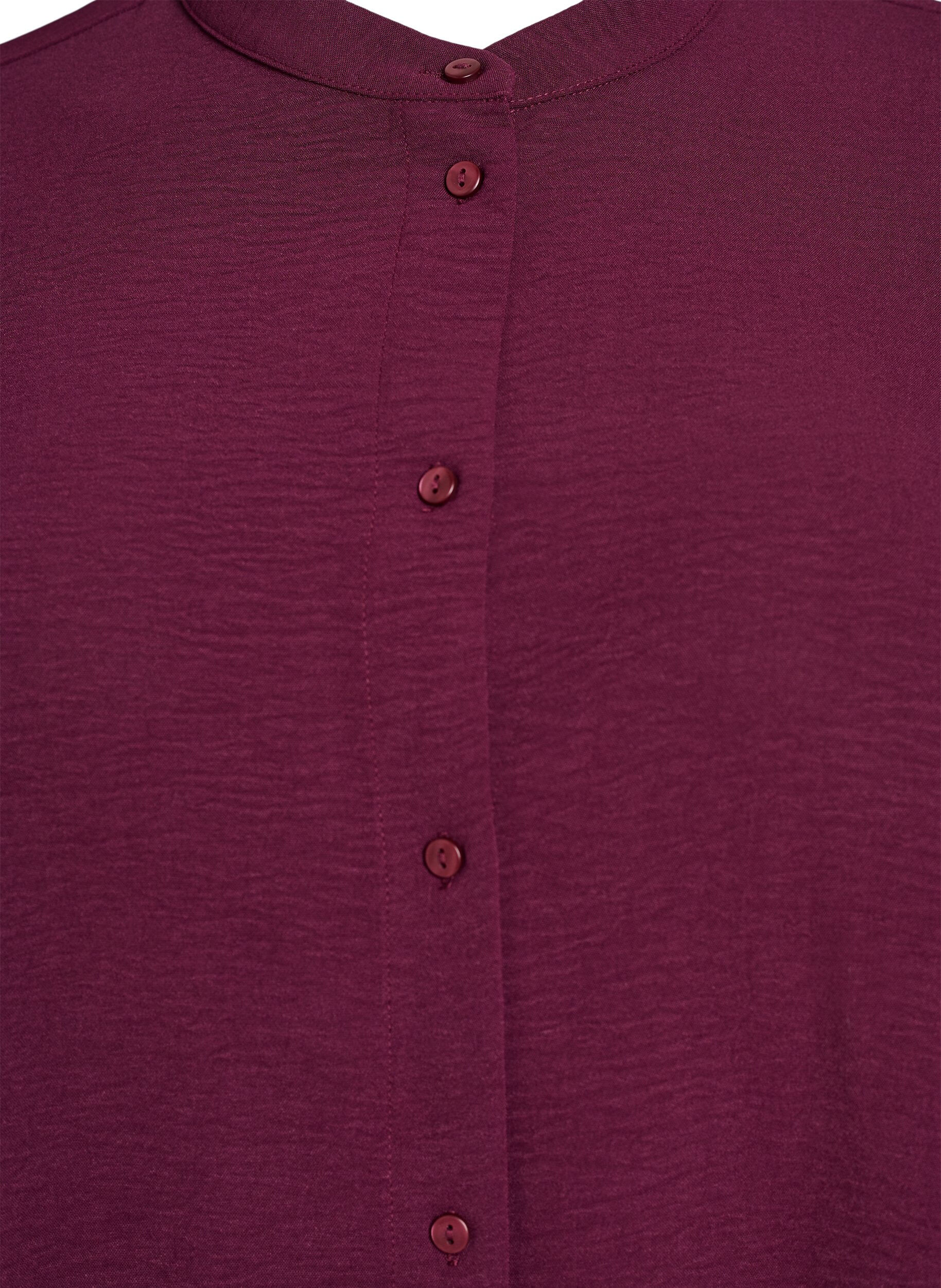 ZizzifashionTunic with 3/4 sleeves, Dark Bordeaux, Packshot image number 2