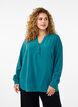 FLASH - Shirt blouse with long sleeves, Green, Model image number 0