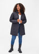 Lightweight jacket with pockets and detachable hood, Black, Model image number 1