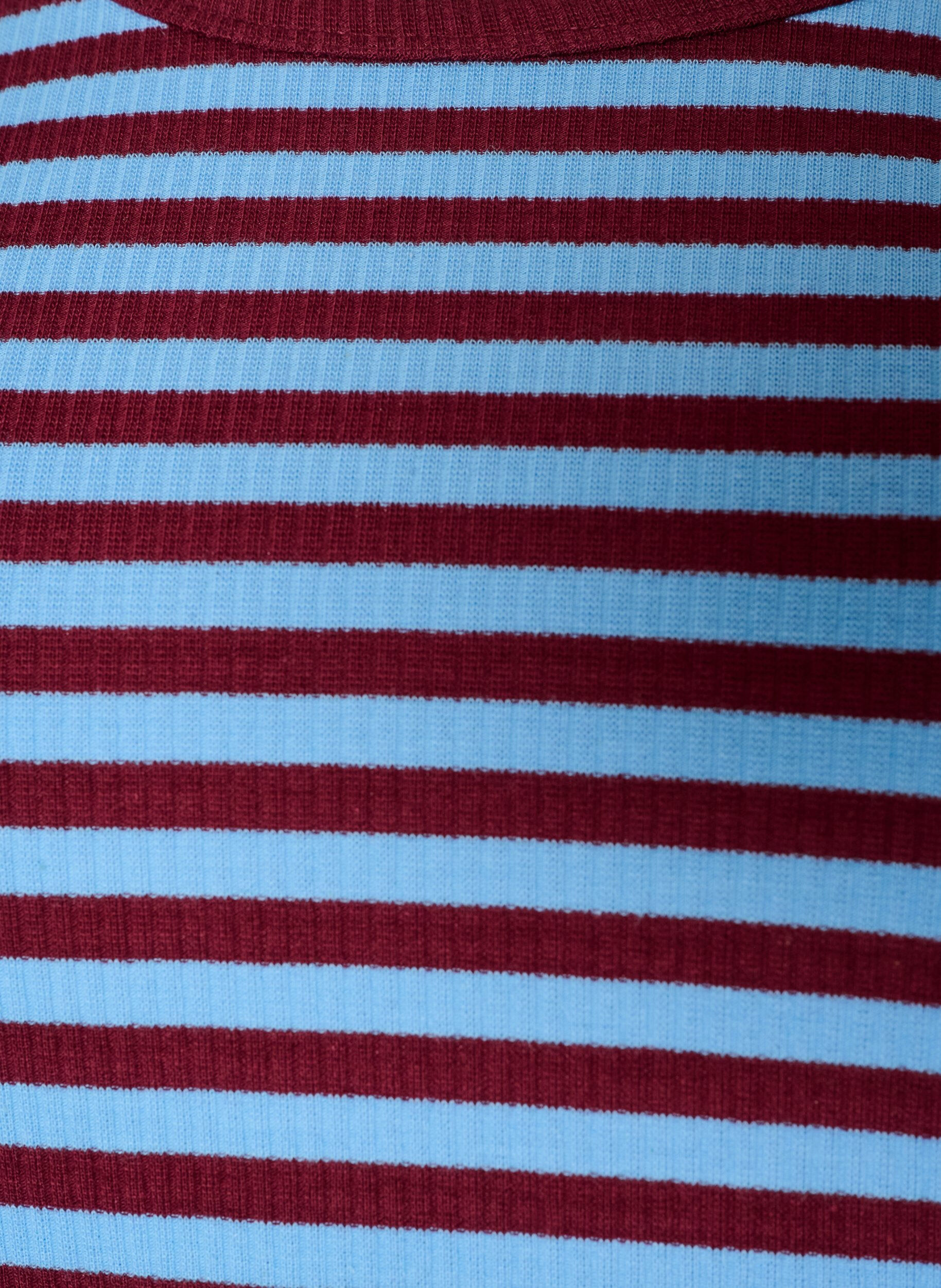 ZizzifashionStriped blouse with long sleeves, Blue, Packshot image number 2