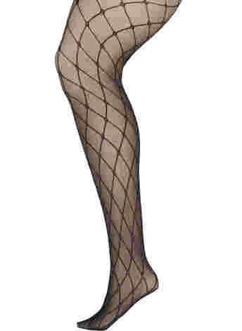 Tights in 30 denier with pattern
