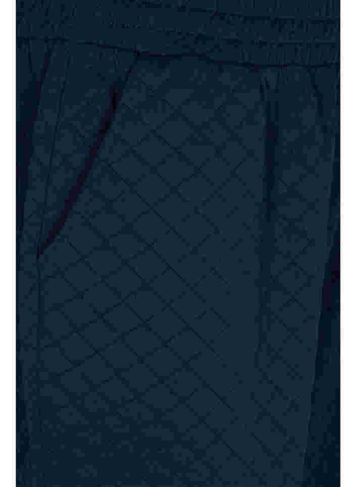 Quilted jogging bottoms with pockets, Navy Blazer, Packshot image number 2