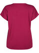 Solid-coloured workout T-shirt, Red, Packshot image number 1