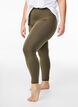 Basic leggings in viscose, Green, Model image number 0