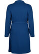 Bathrobe with pockets and tie belt, Blue Opal, Packshot image number 1
