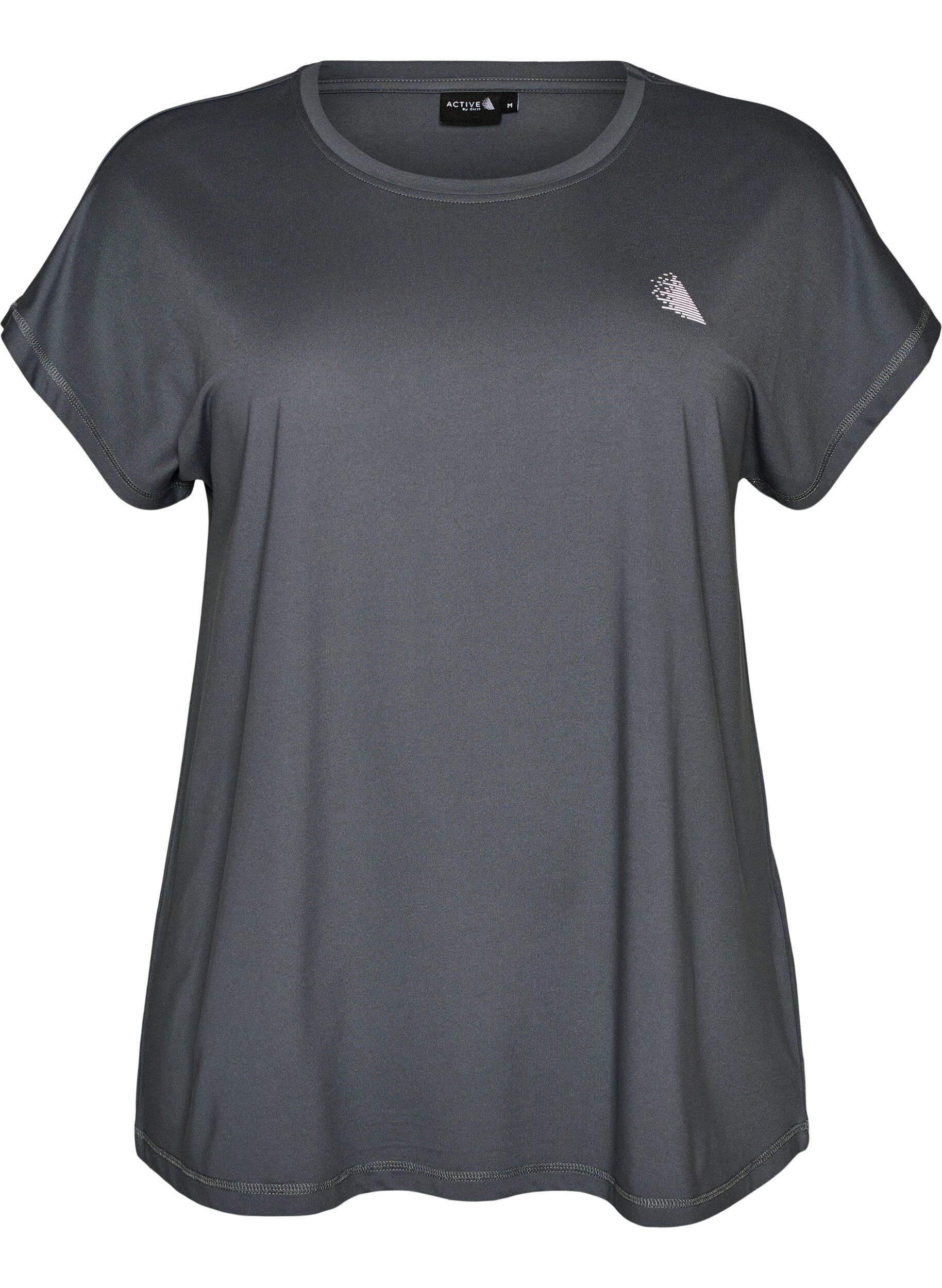 Solid-coloured training T-shirt