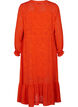 Long-sleeved midi dress in jacquard look, Orange.com, Packshot image number 1