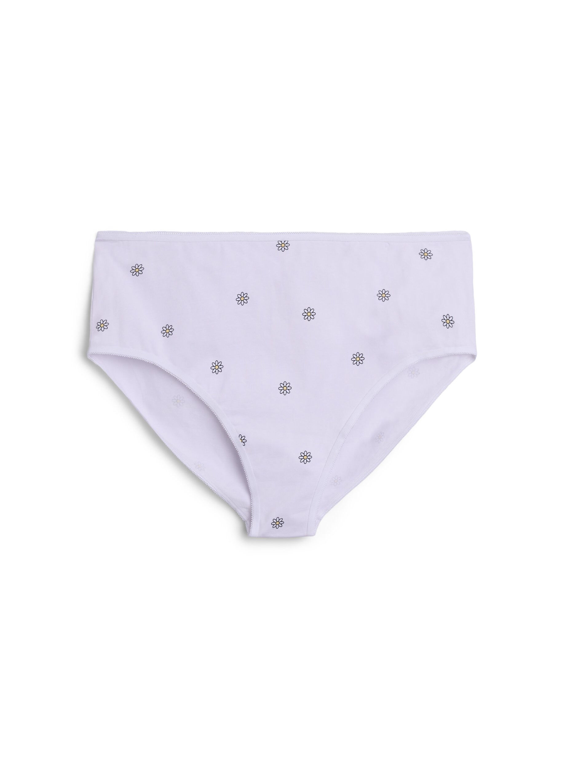 Zizzifashion7-pack of panties with a regular waist, Mixed colours, Packshot image number 2