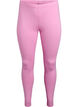 Basic leggings in viscose, Pink, Packshot image number 0
