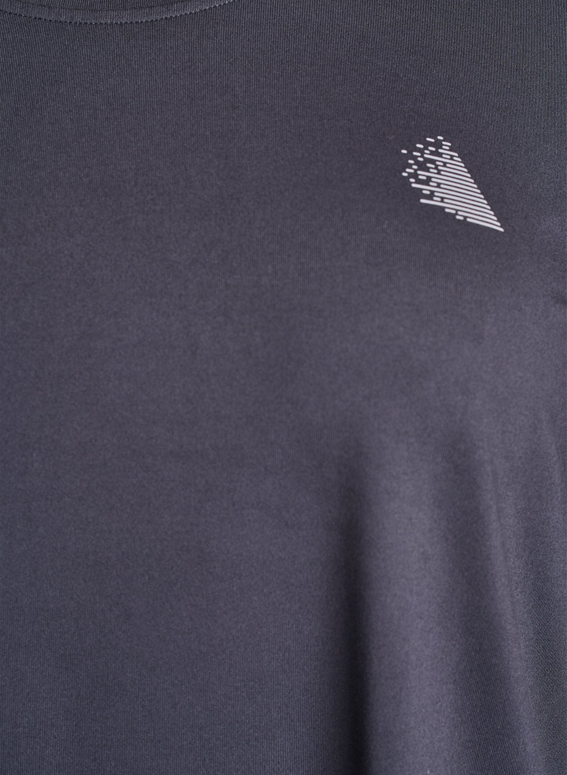 Zizzifashion Workout top with 3/4 sleeves, Dark Grey, Packshot image number 2