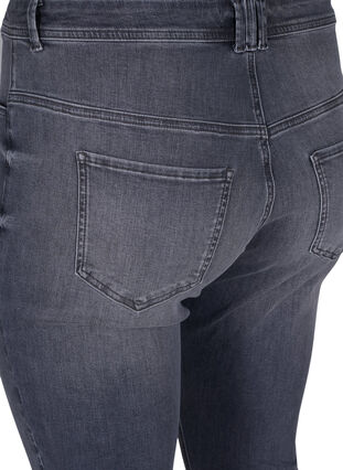 Extra slim Amy jeans with high waist, Grey Denim, Packshot image number 3