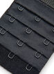 Bra extender with three hooks, Black, Packshot image number 2