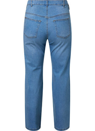 High waisted Gemma jeans with regular fit, Light blue, Packshot image number 1