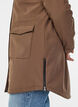 Water-repellent softshell jacket with quilted lining, Brown, Model image number 3